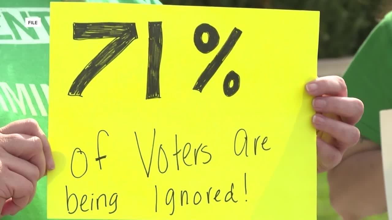 Medical cannabis supporters voiced opposition to proposed regulations at hearing.jpg