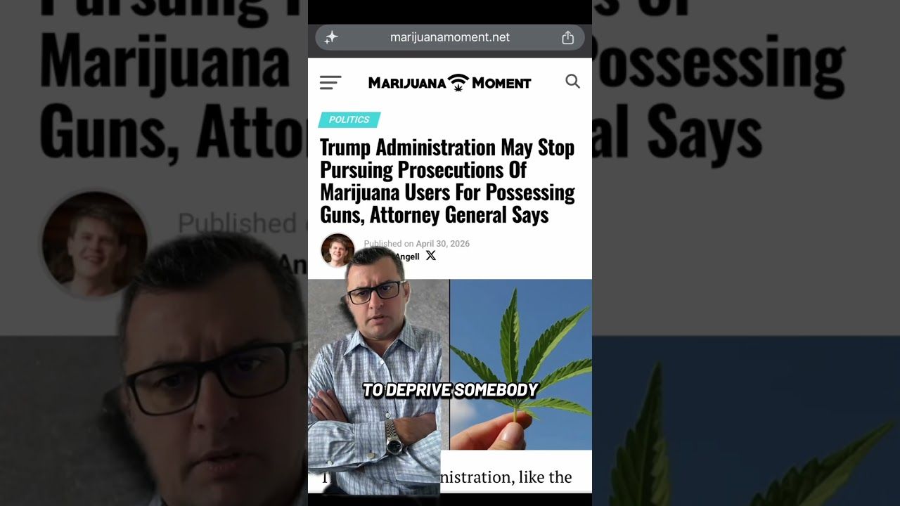 Breaking doj rethinks cannabis gun prosecutions cannabislaw doj gunrights marijuanalaw.jpg