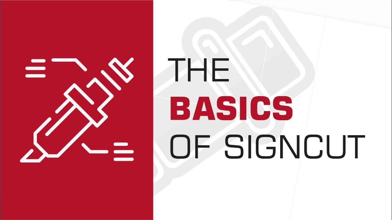 SignCut Pro 2: Introduction to the Basics | Beginner’s Tutorial ...